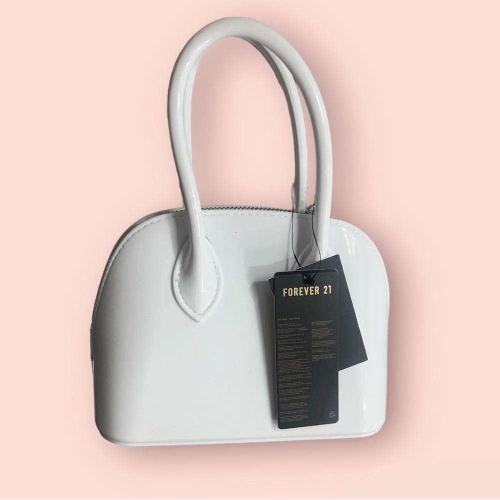 FOREVER 21 MINI PURSE (COMES WITH CROSSBODY GOLD CHAIN)